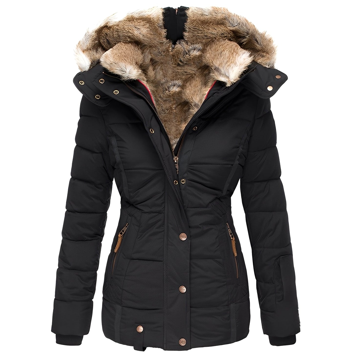 Romilly - Elegant and warm women's jacket with hood