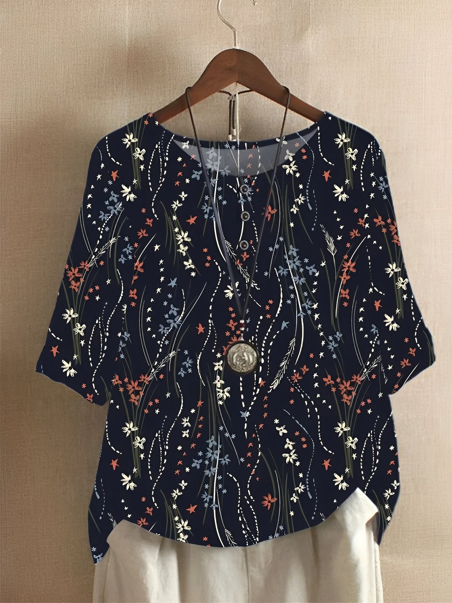 Bethany - Haut élégant et ample pour dames