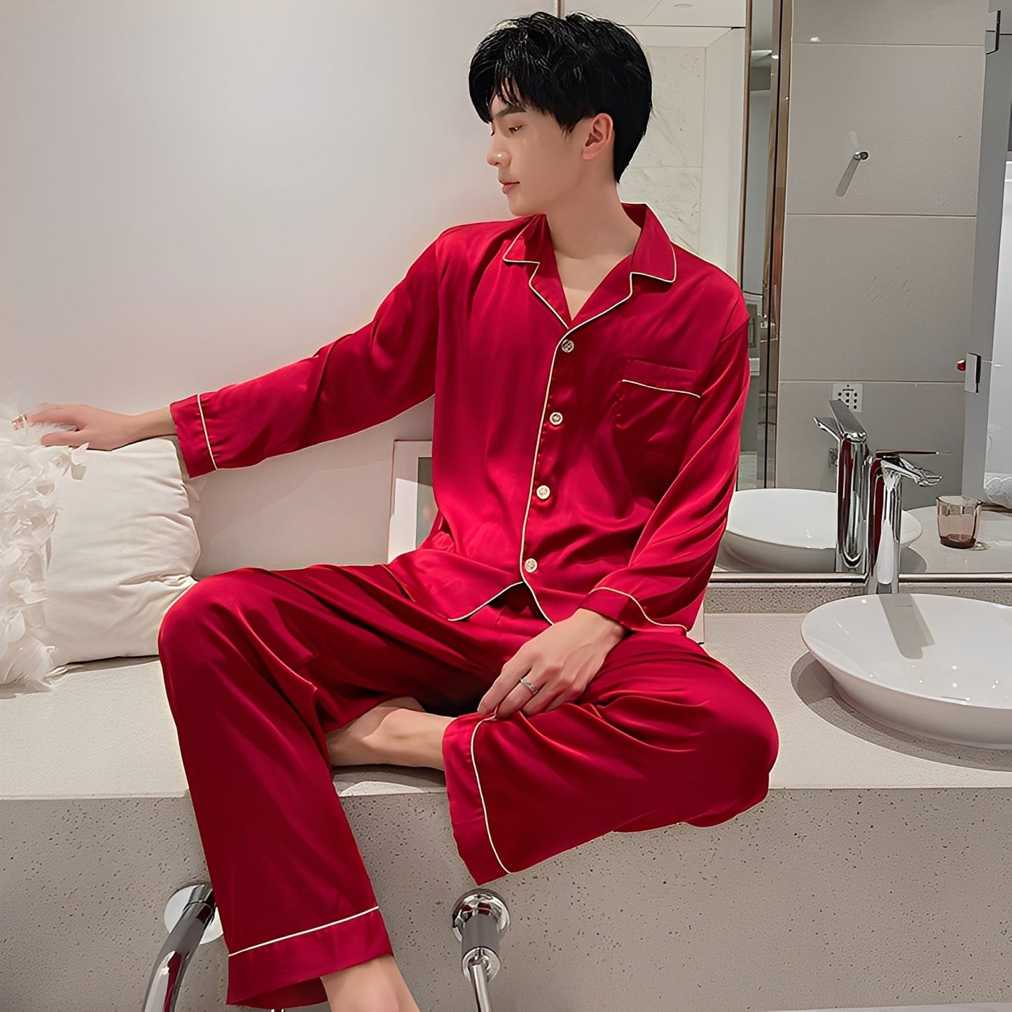 Ella - Elegant cashmere sweater for women set