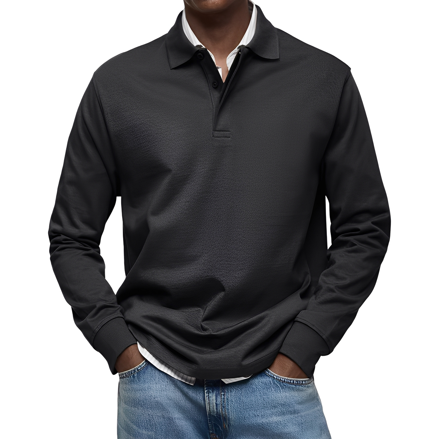 Alonzo - men's shirt with long sleeves and buttons by Casula