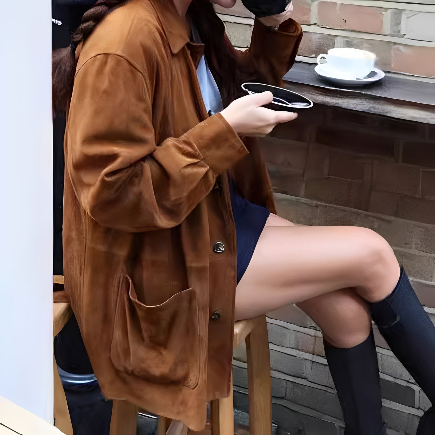 Armelle - Sanfte Jacke mit großen Taschen für Damen