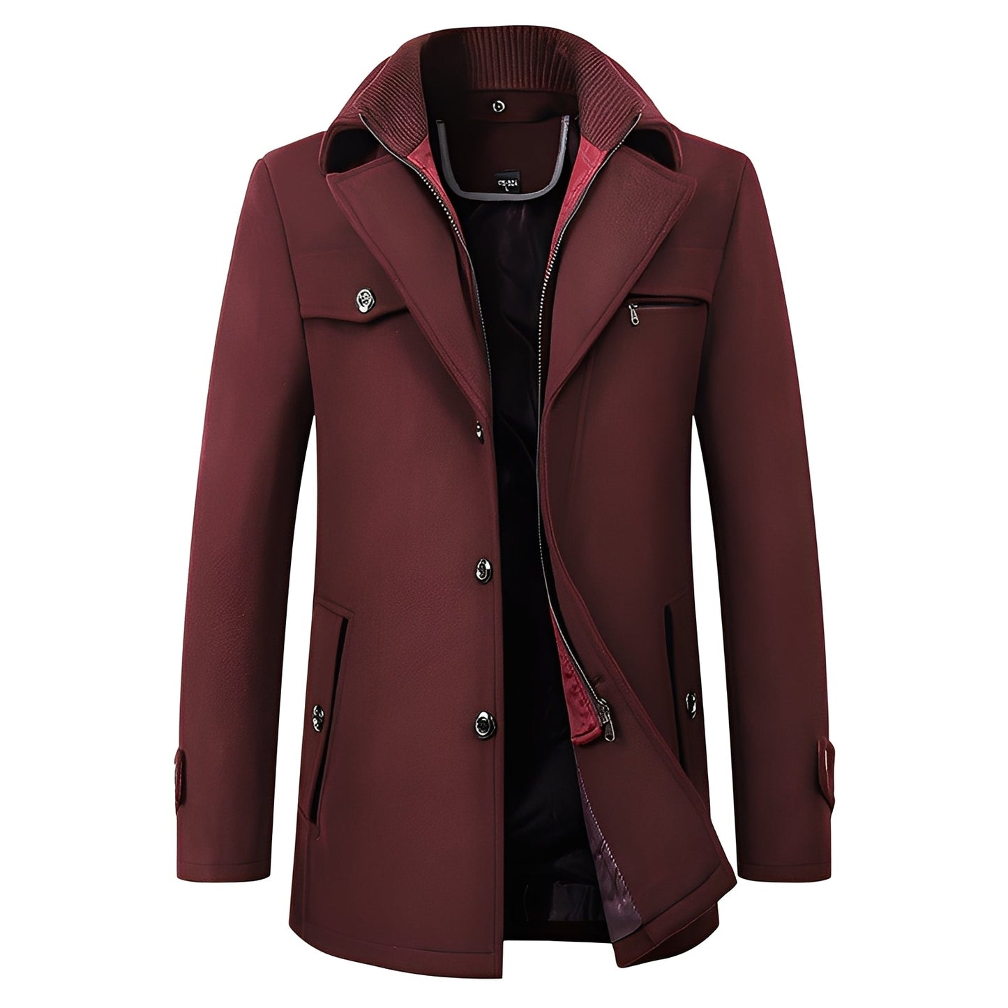 Hubert - Warm and trendy winter jacket for men