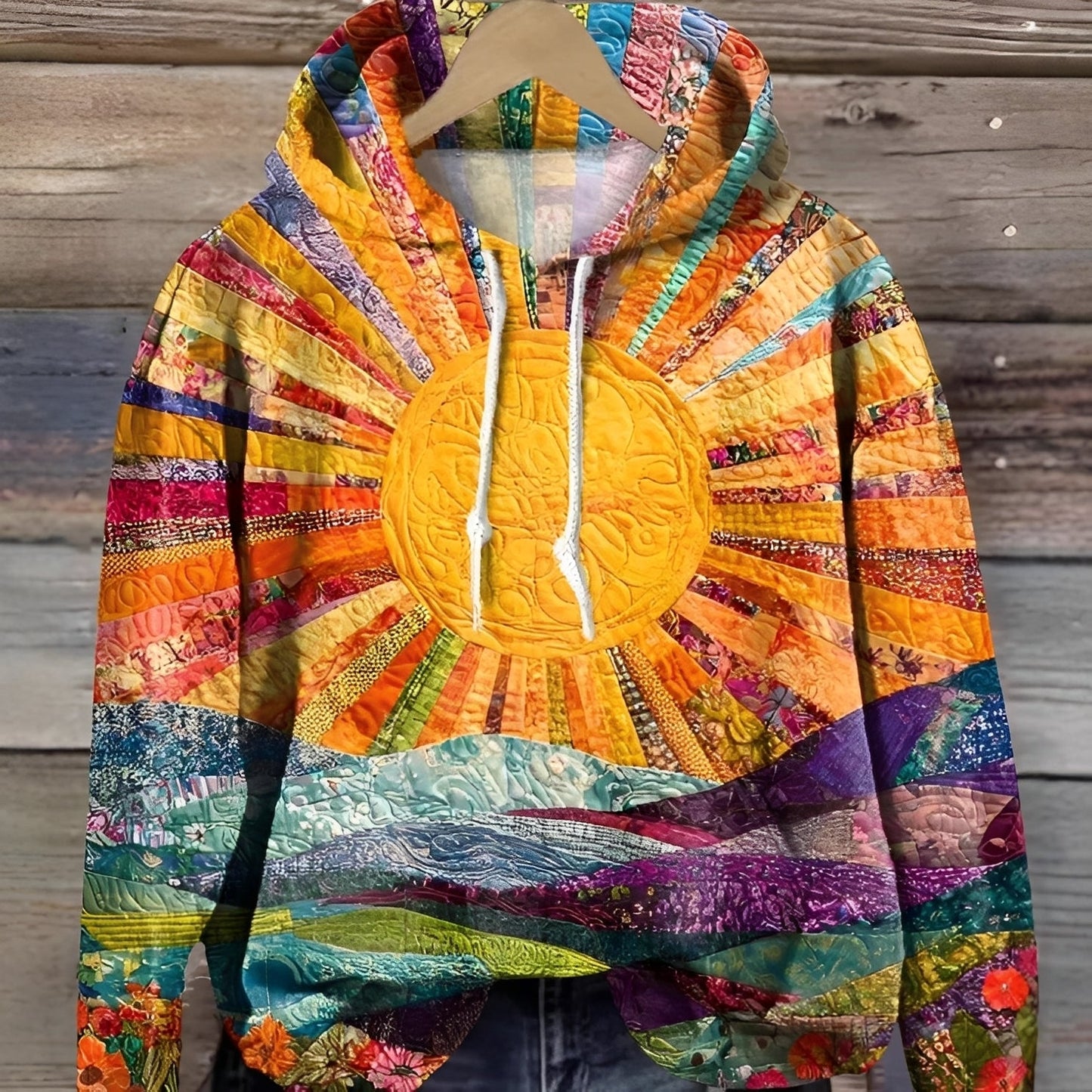 Séraphine - Hoodie with digital print for women