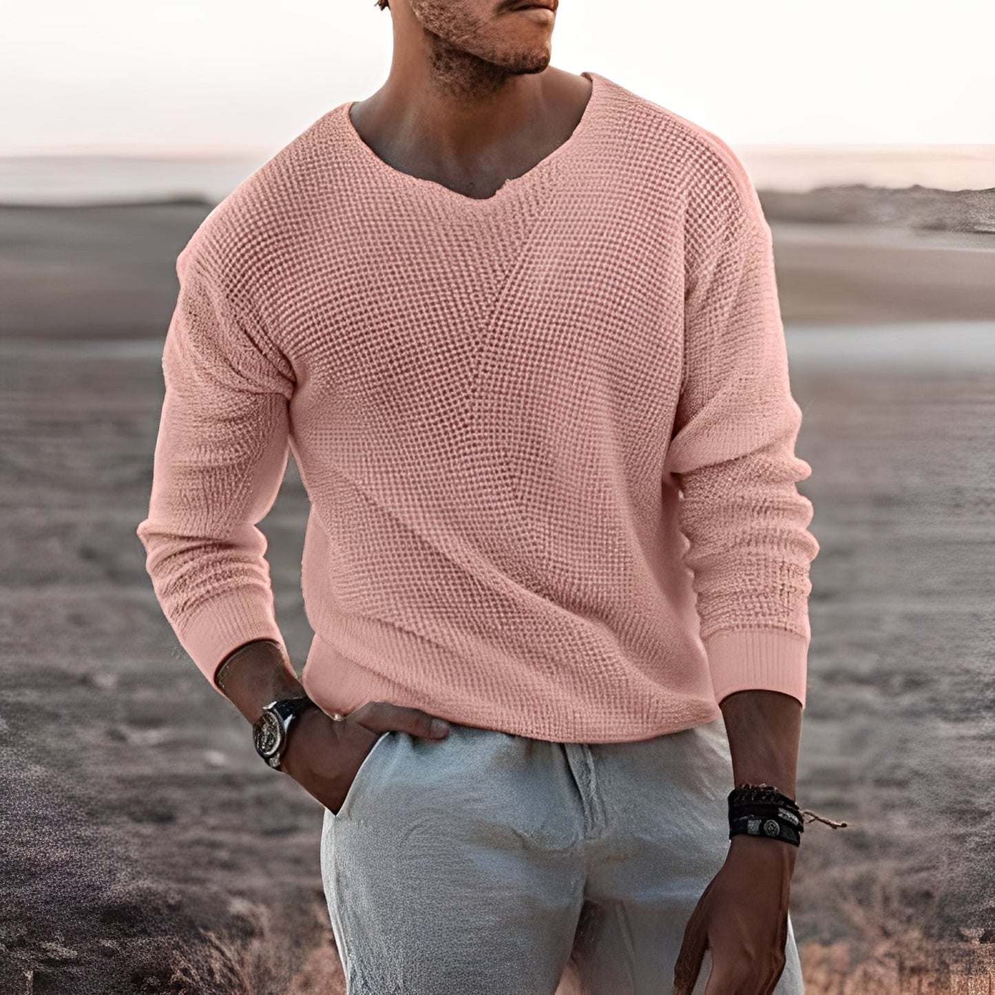 Dion - Fashionable and warm men's sweater
