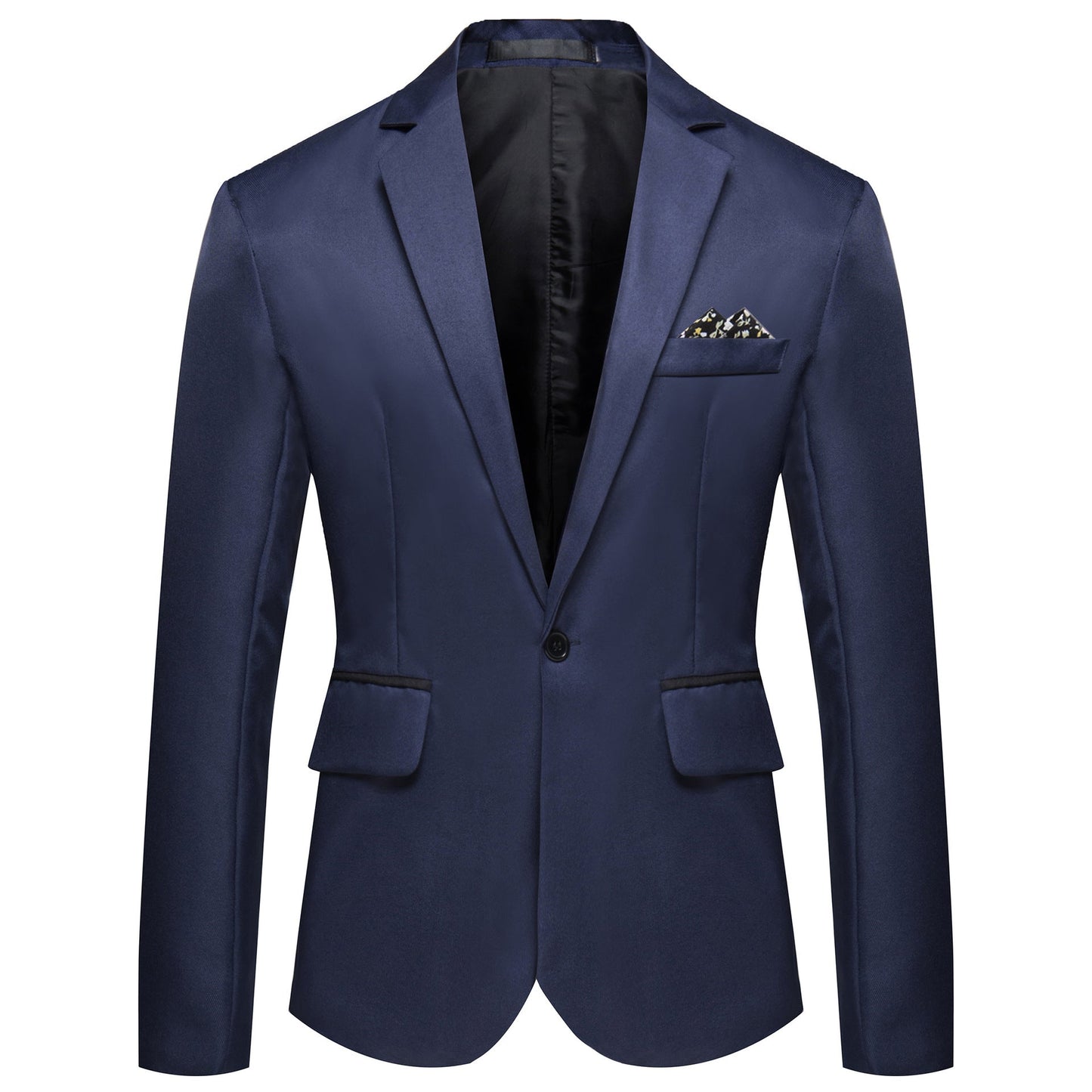 James - Elegant, tailored men's blazer with single-breasted design