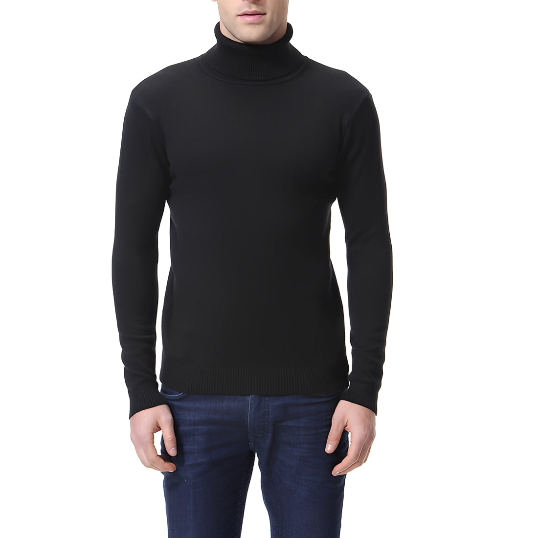 Jimmy - Women's Slim-Fit Turtleneck Sweater