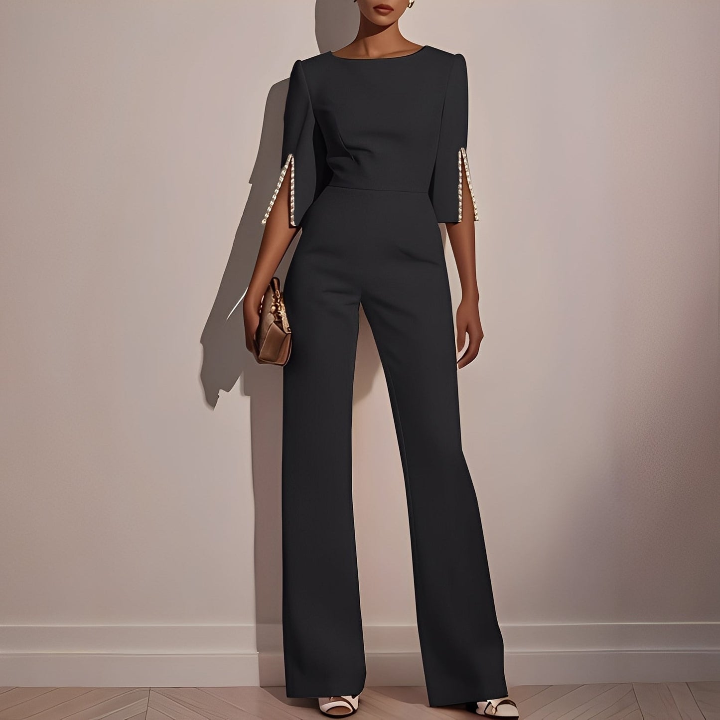 Carolane - Stylish, figure-hugging women's jumpsuit
