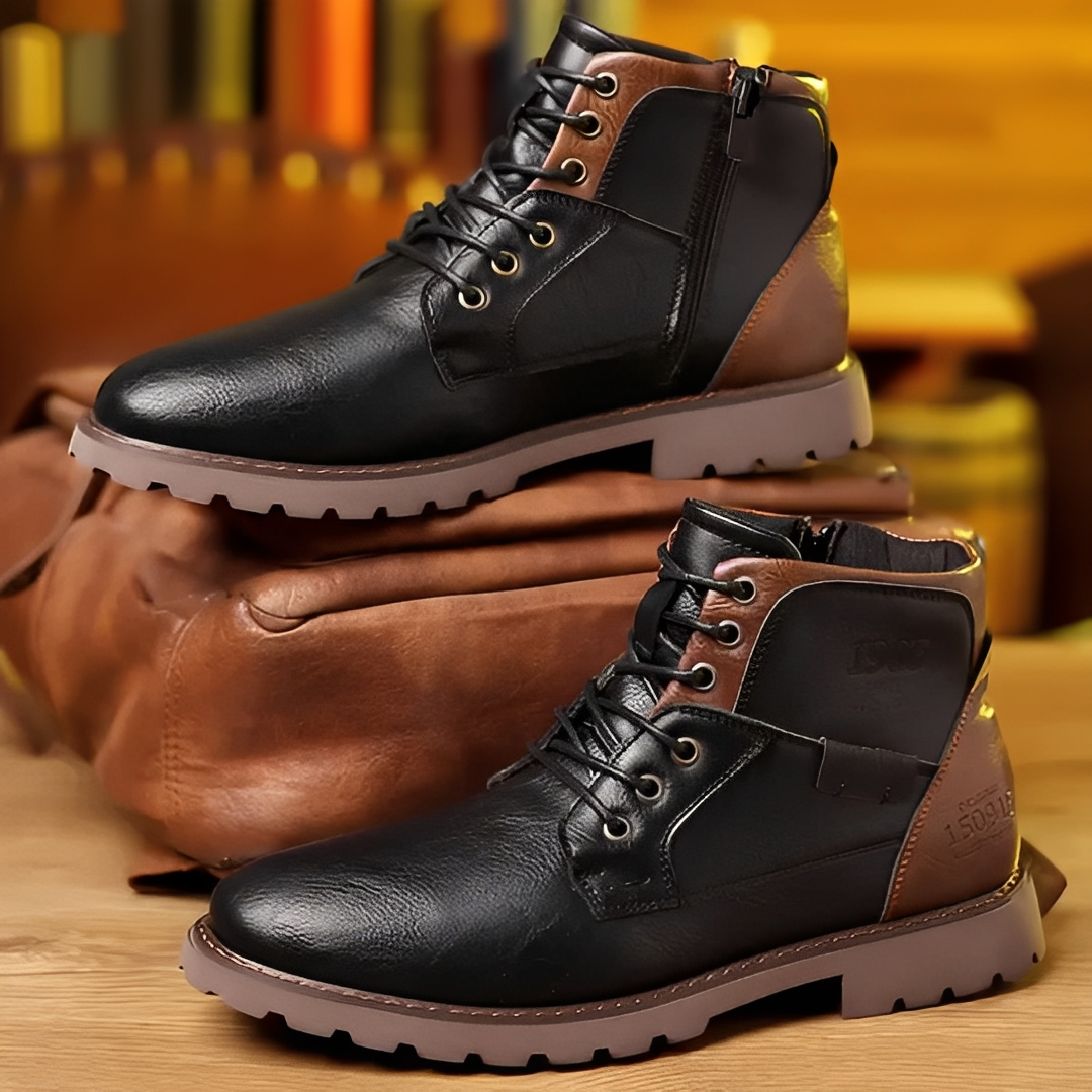 Dylam - Bottes en cuir pour hommes
