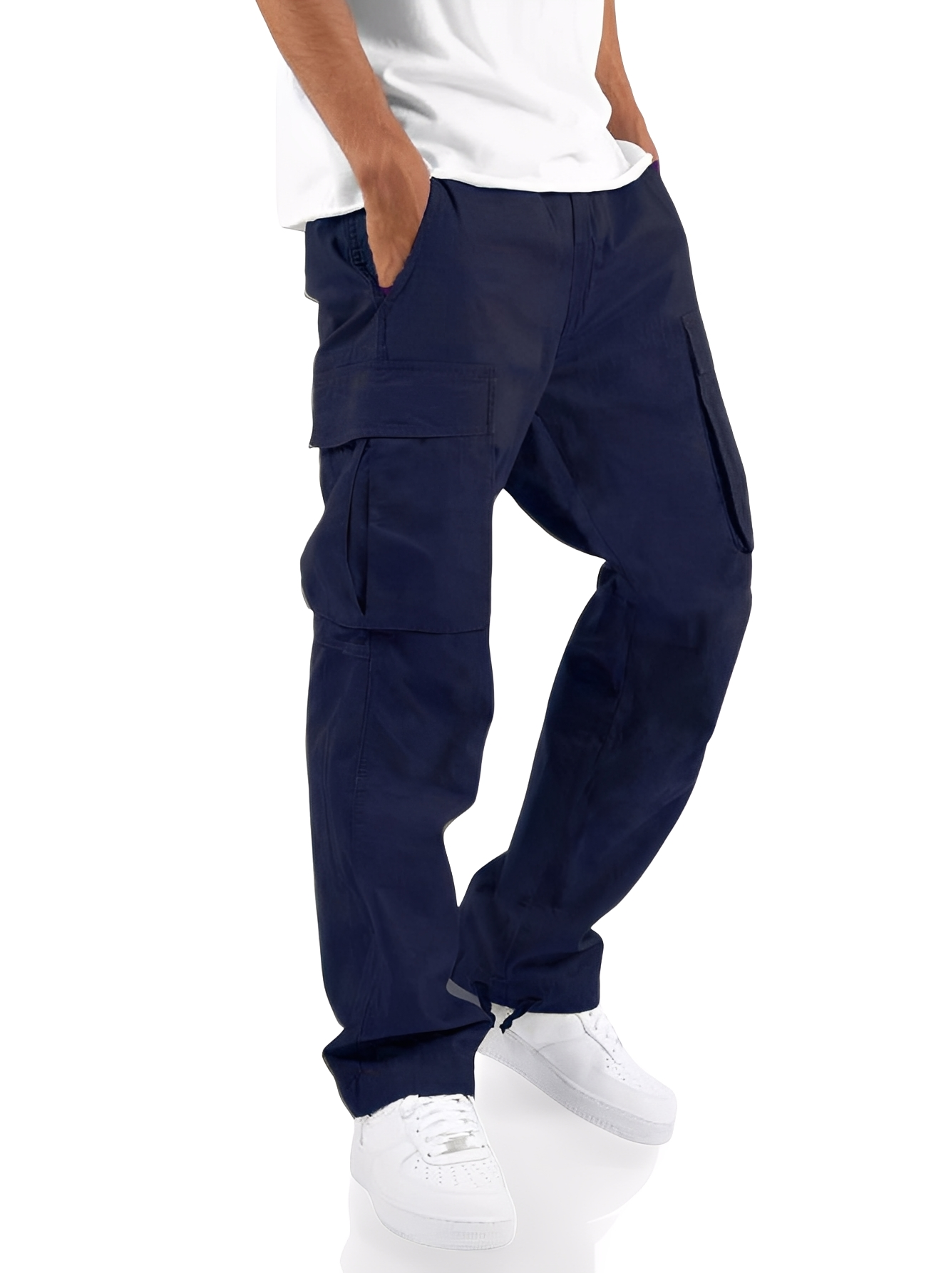 Cooper - Bequeme Herren-Cargohose mit Kordelzug