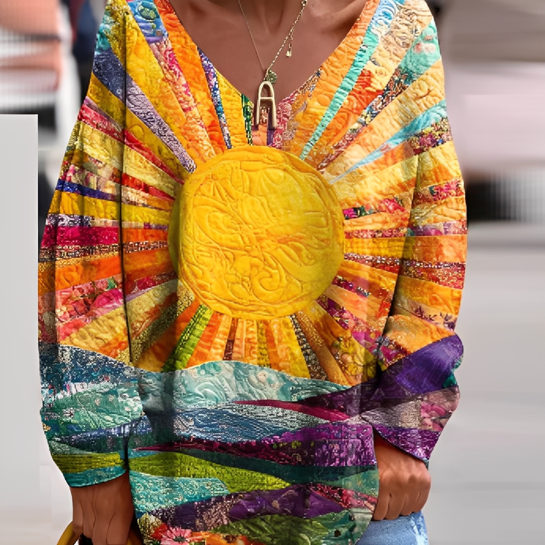 Sidonie - Colored Blouse for Women