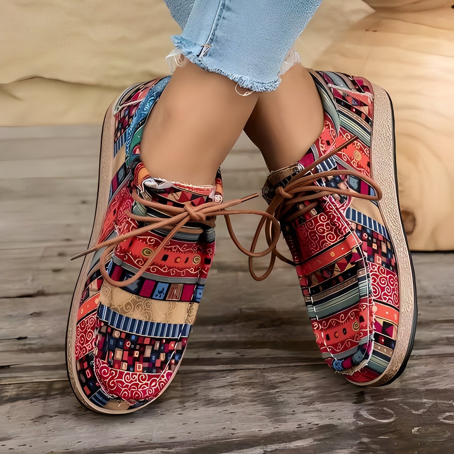 Shanice - Modische, komfortable Damen-Sneaker mit Polster