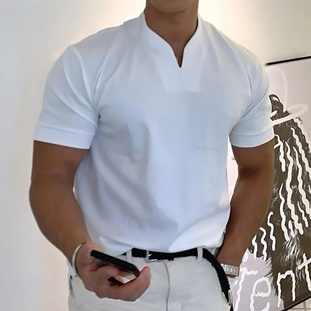 Jason - T-Shirt Fitness Business Herren Kurzarm