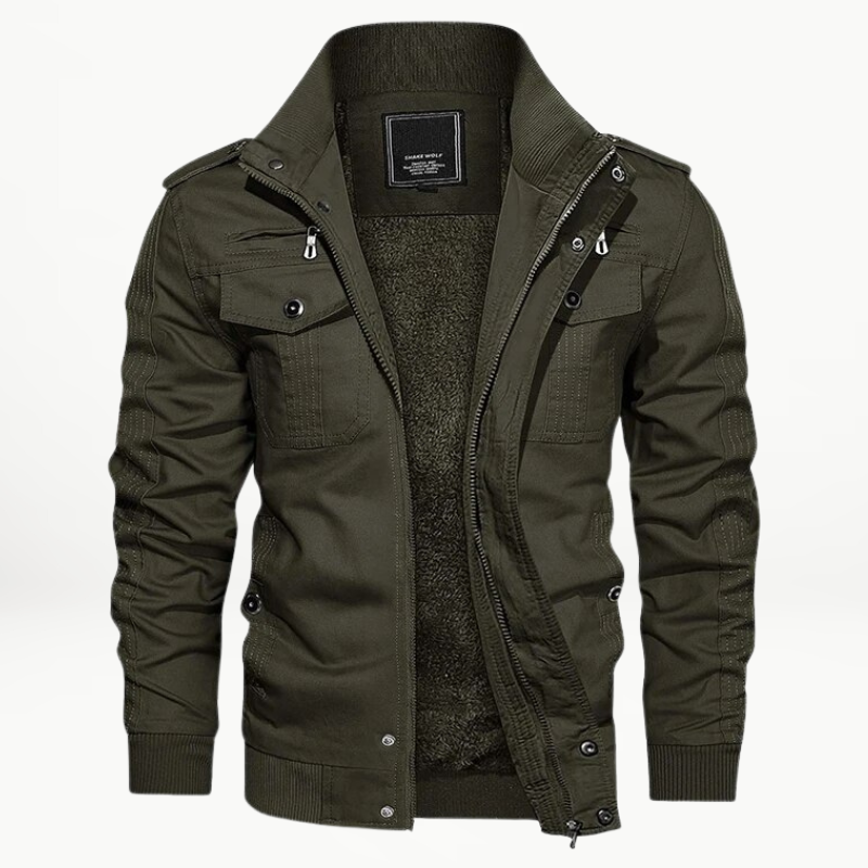 Jaxon - Komfortable, warme Jacke mit Reißverschluss