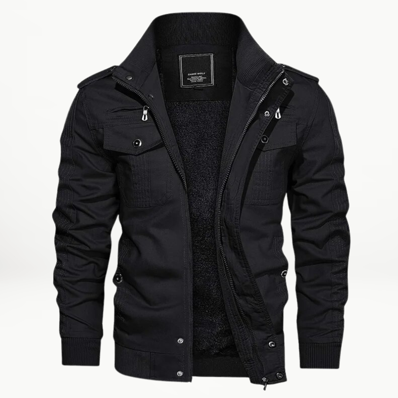 Jaxon - Komfortable, warme Jacke mit Reißverschluss