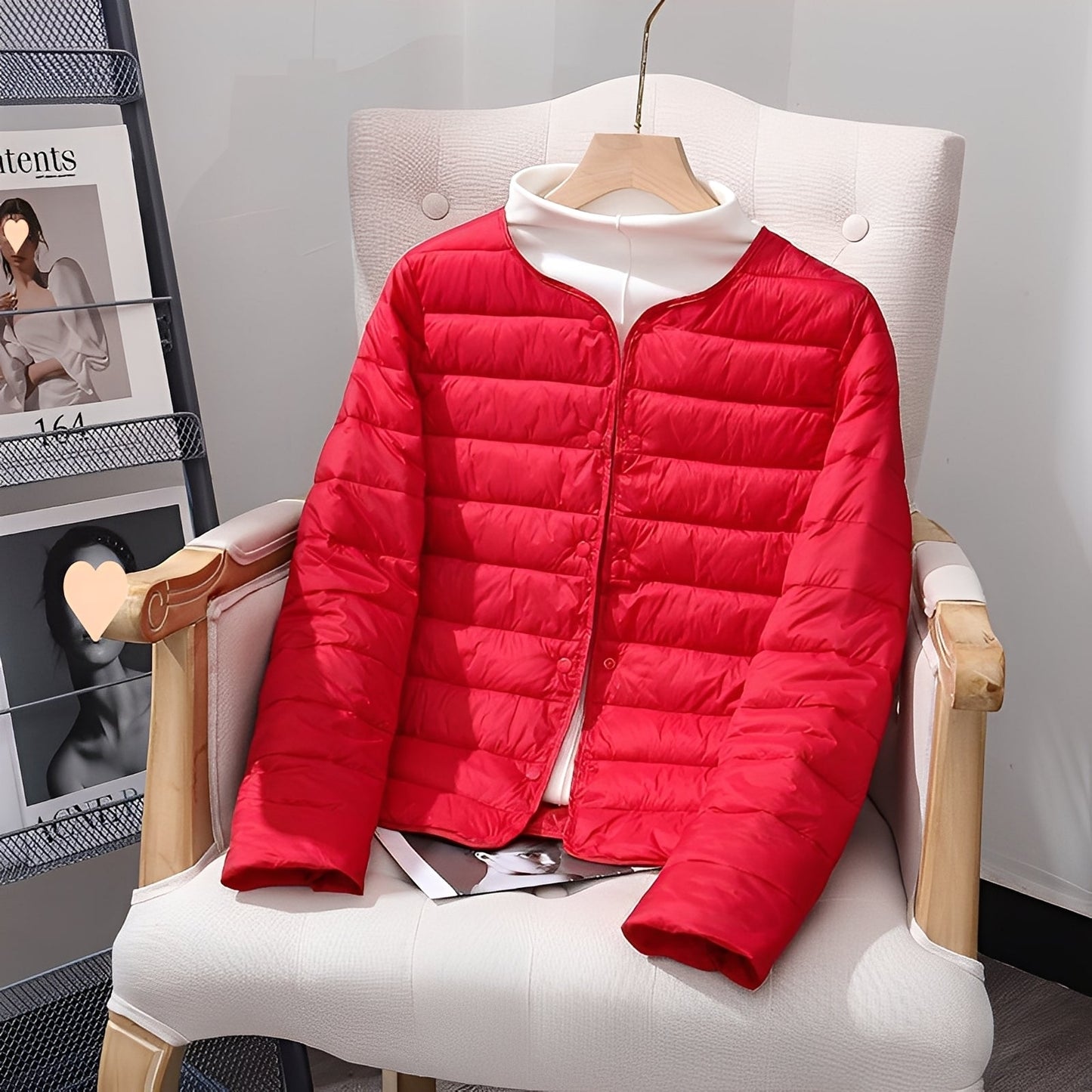 Ramona - Comfortable and lightweight women's down jacket