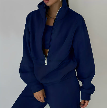 Mélissa - Loose Oversize Set made of Terry Cloth, Two-Piece