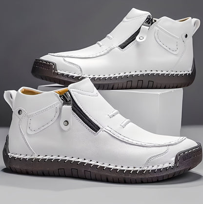 Ferdie - Modern men's shoes with zipper and comfort