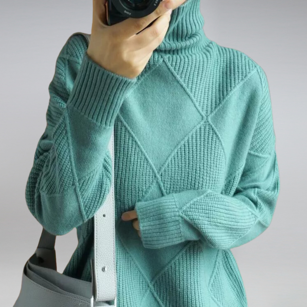 Camille - Damen Rollkragenpullover