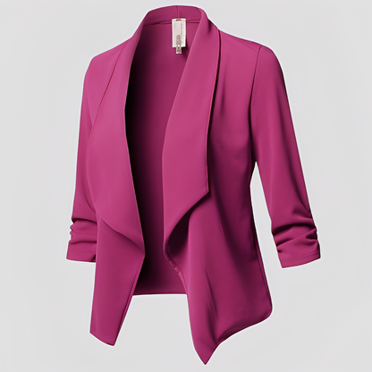 Jolie - Stylish women's blazer with pleats