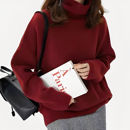 Amilia - Stilvoller und entspannter Damen Rollkragenpullover