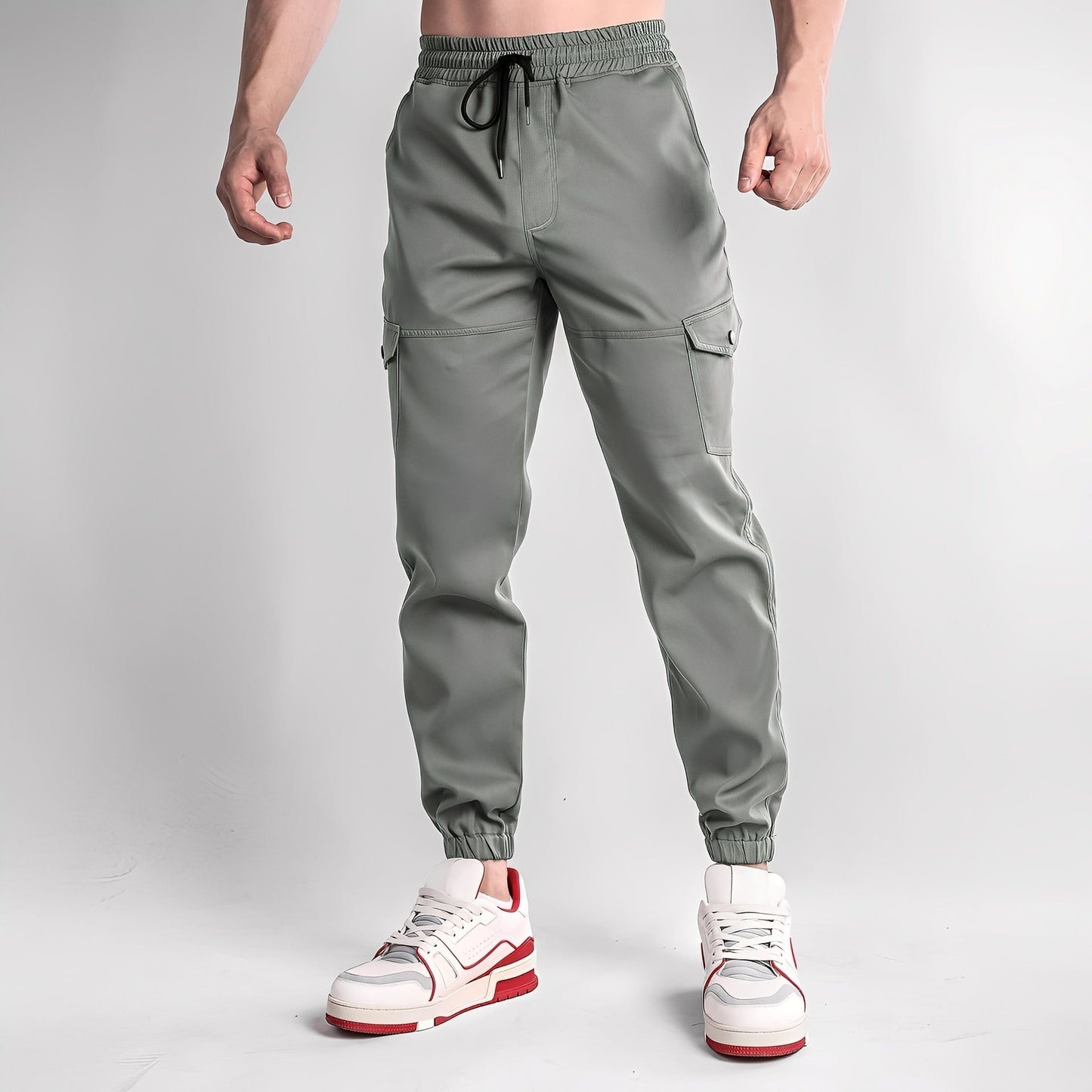 Ghislain - Wide Winter Cargo Pants for Men