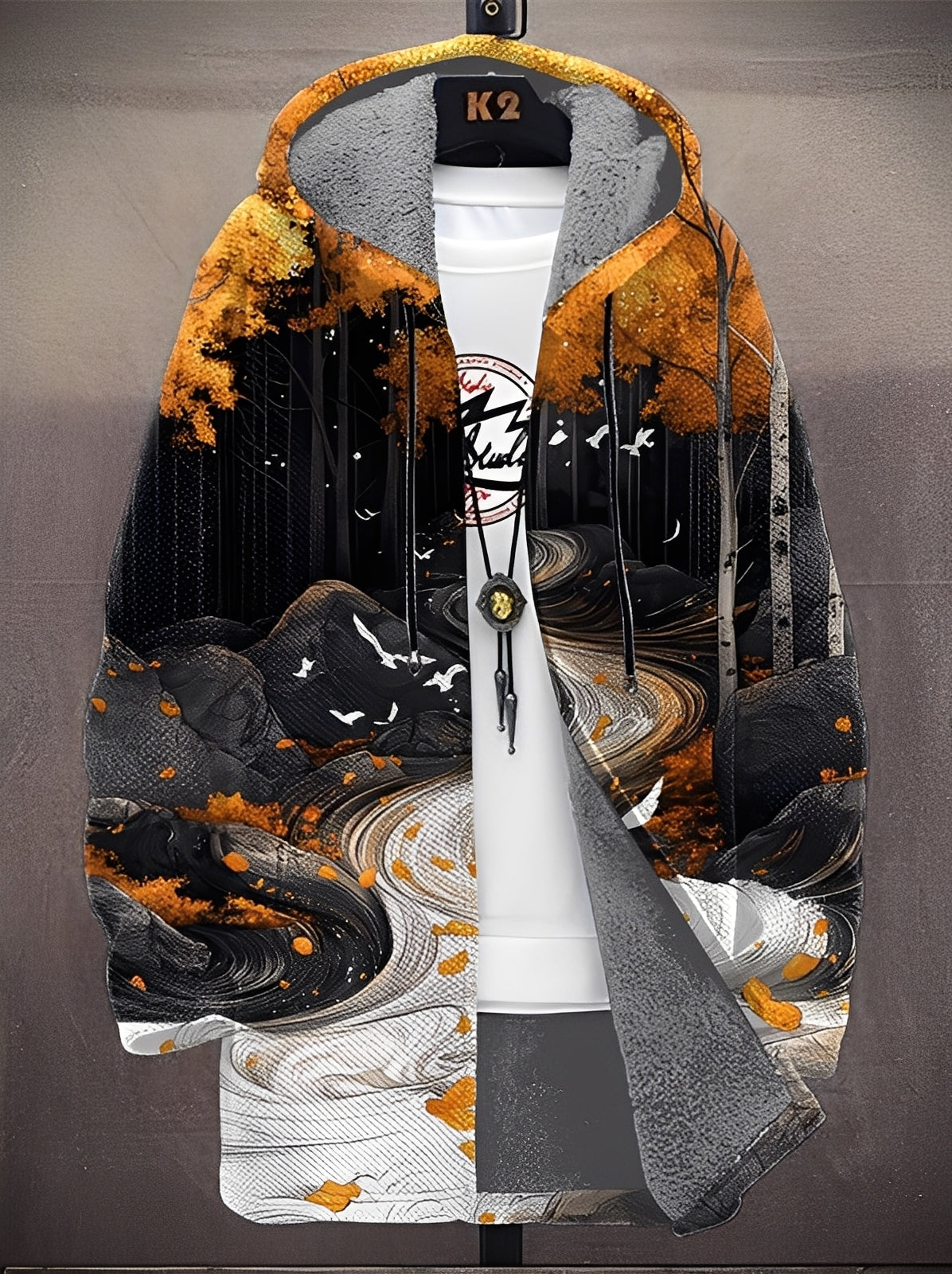 Oscar - Modern, elegant men's hoodie