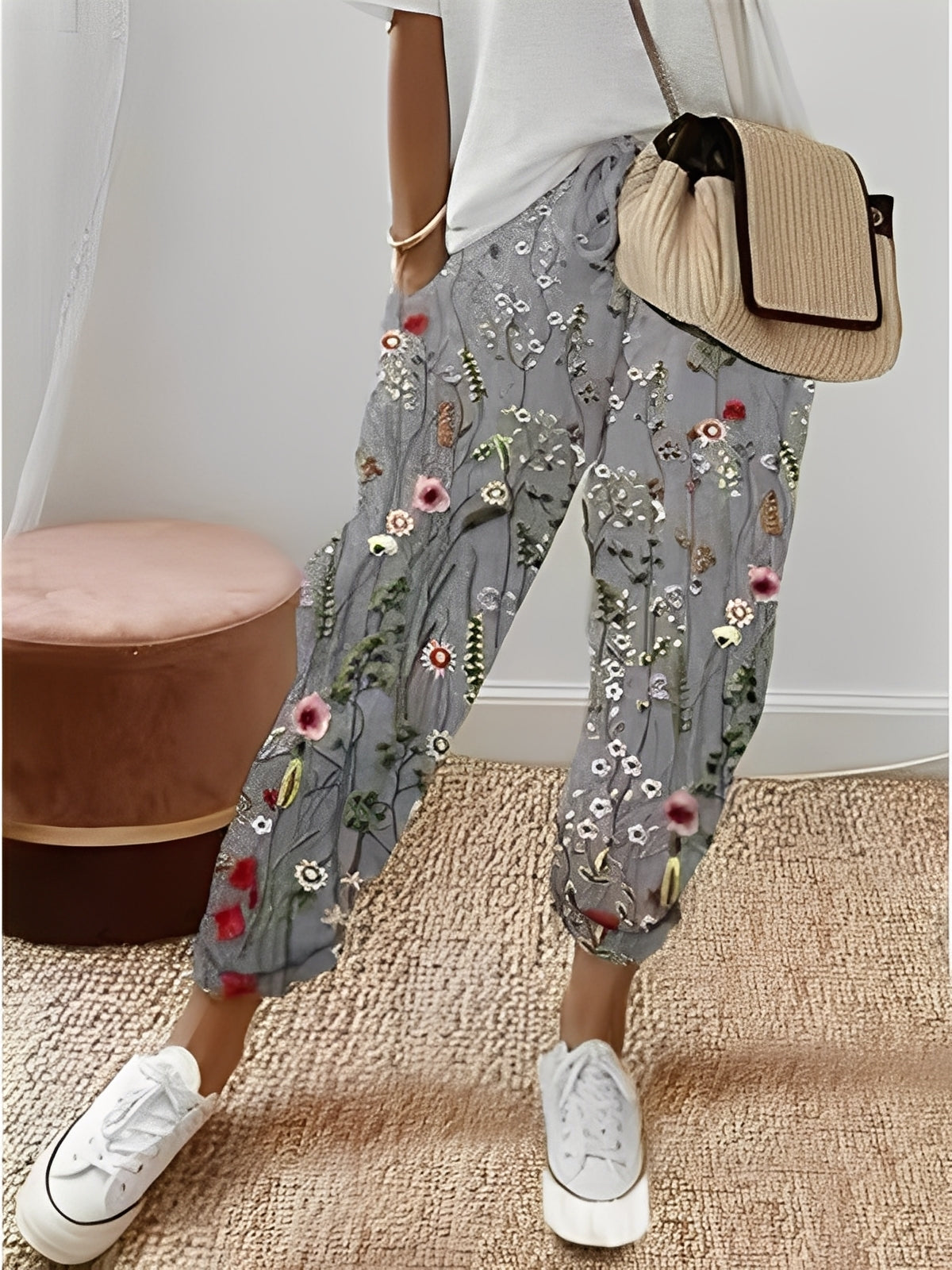 Amélia - Stylish cotton pants for women