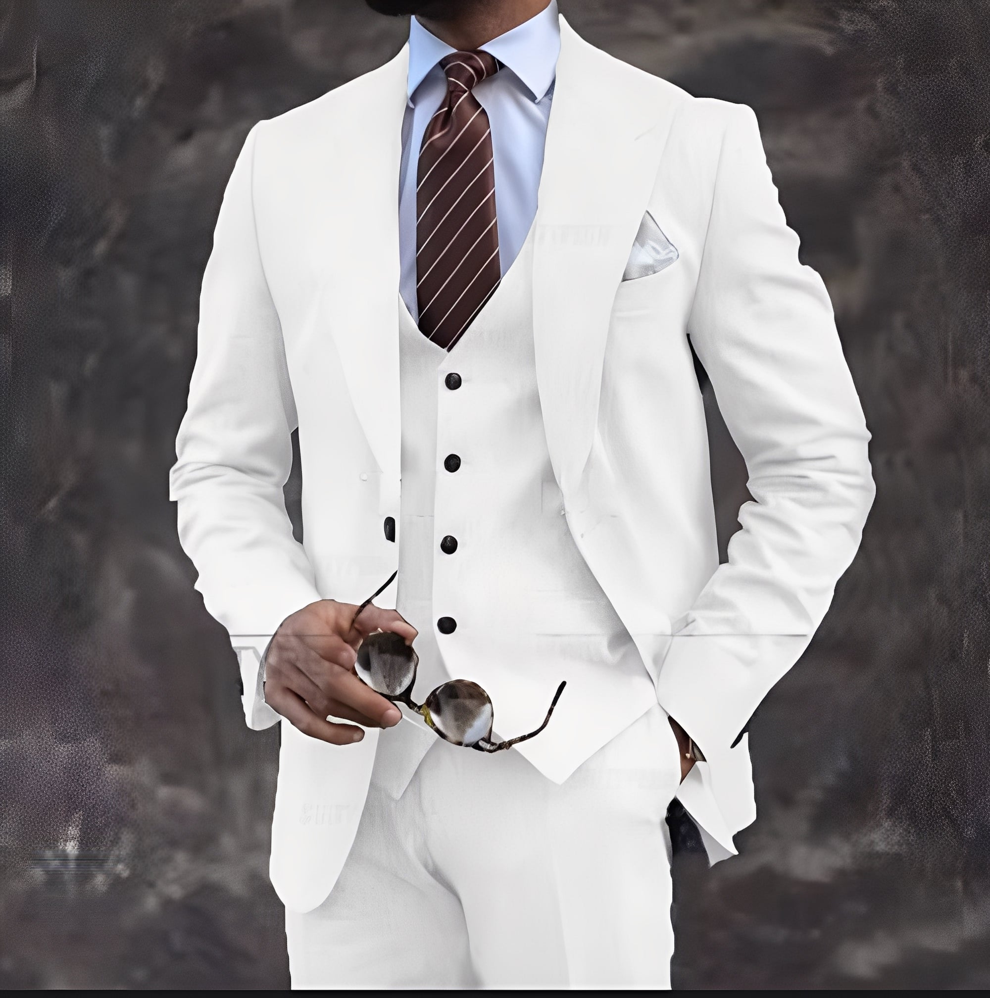 Elwyn - Elegantes Anzug-Set in drei Teilen