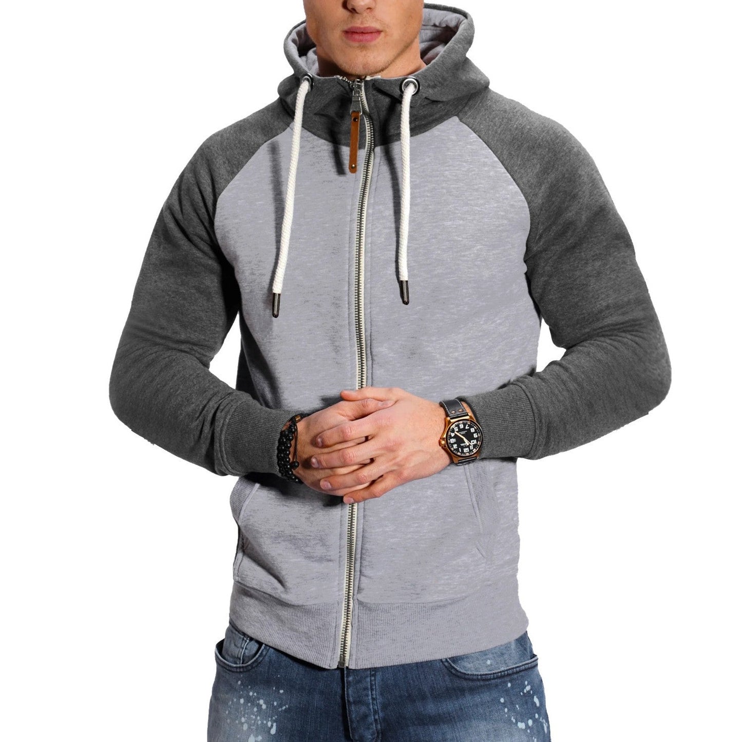 Marvin - Modern men's sports jacket with hood
