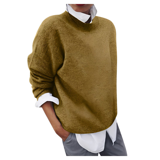 Fabien - Women's wool sweater in basic quality