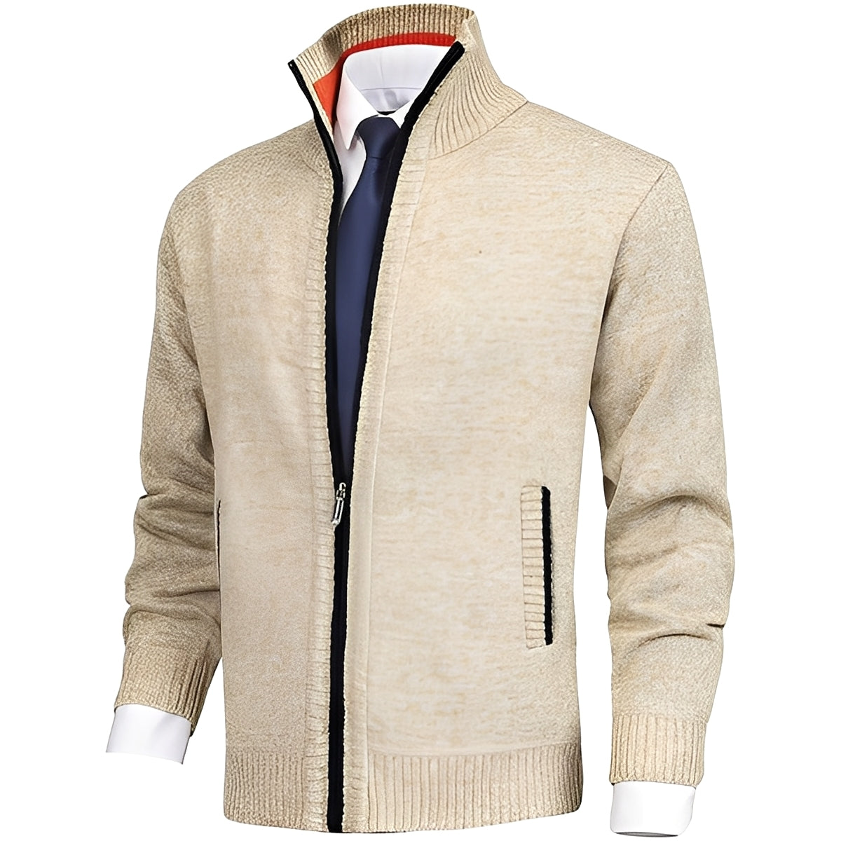 Darnell - Modern fleece pullover for men