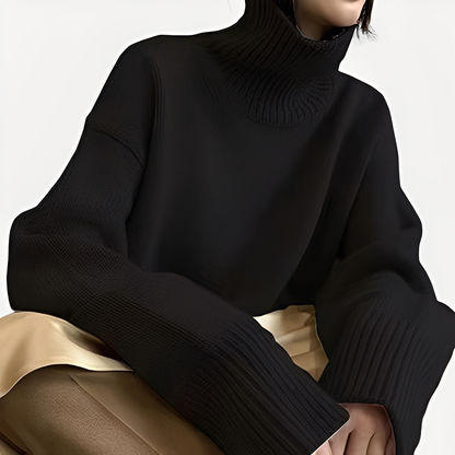 Amilia - Stilvoller und entspannter Damen Rollkragenpullover