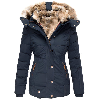 Romilly - Elegant and warm women's jacket with hood