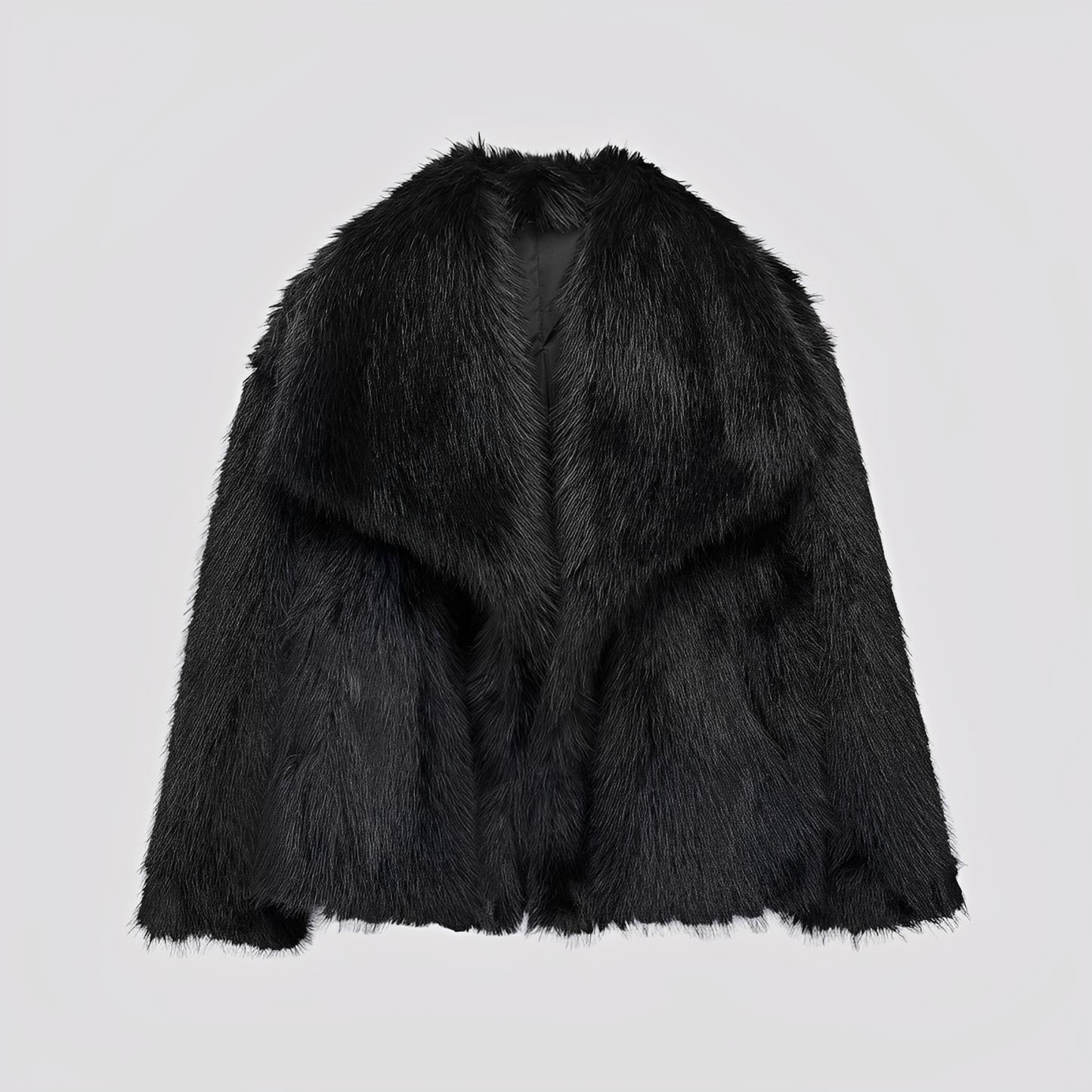 Jennifer - Modern women's jacket made of faux fur