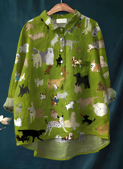 Gwenaël - Traditional women's long-sleeve shirts