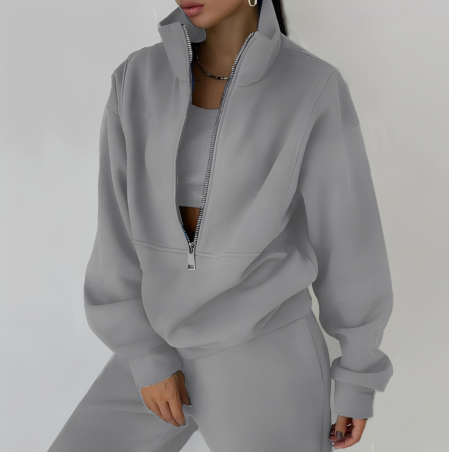 Mélissa - Loose Oversize Set made of Terry Cloth, Two-Piece