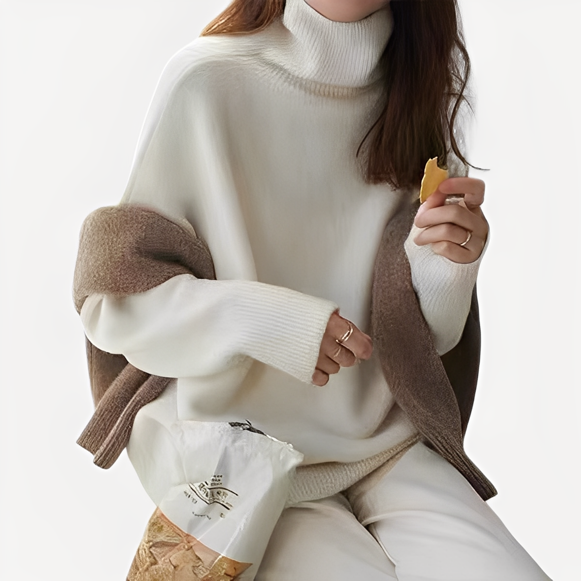 Amilia - Stilvoller und entspannter Damen Rollkragenpullover