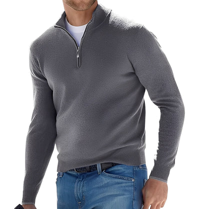 Ralph – Komfortabler Herren-Kaschmirpullover mit Zipper
