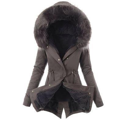 Deanna - Fashionable and waterproof fleece jacket for women