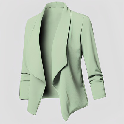 Jolie - Stylish women's blazer with pleats