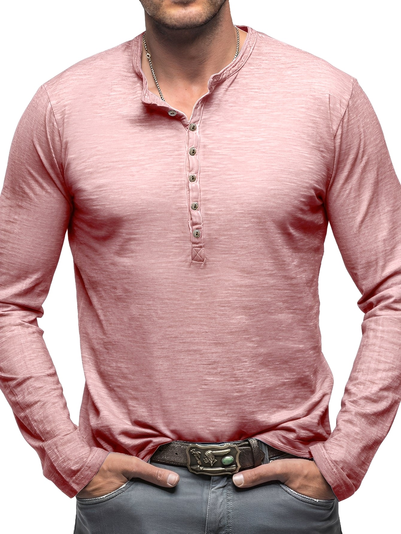 Vibe - Classic long-sleeve men's shirt