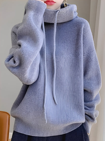 Mercia - Fashionable women's hoodie with hood