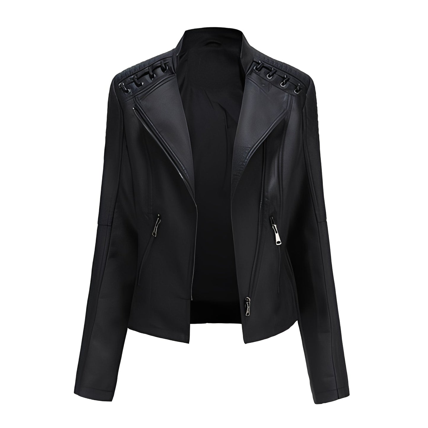 Inès - Stylish leather jacket for women