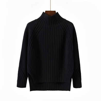 Camille - women's sweater with turtleneck