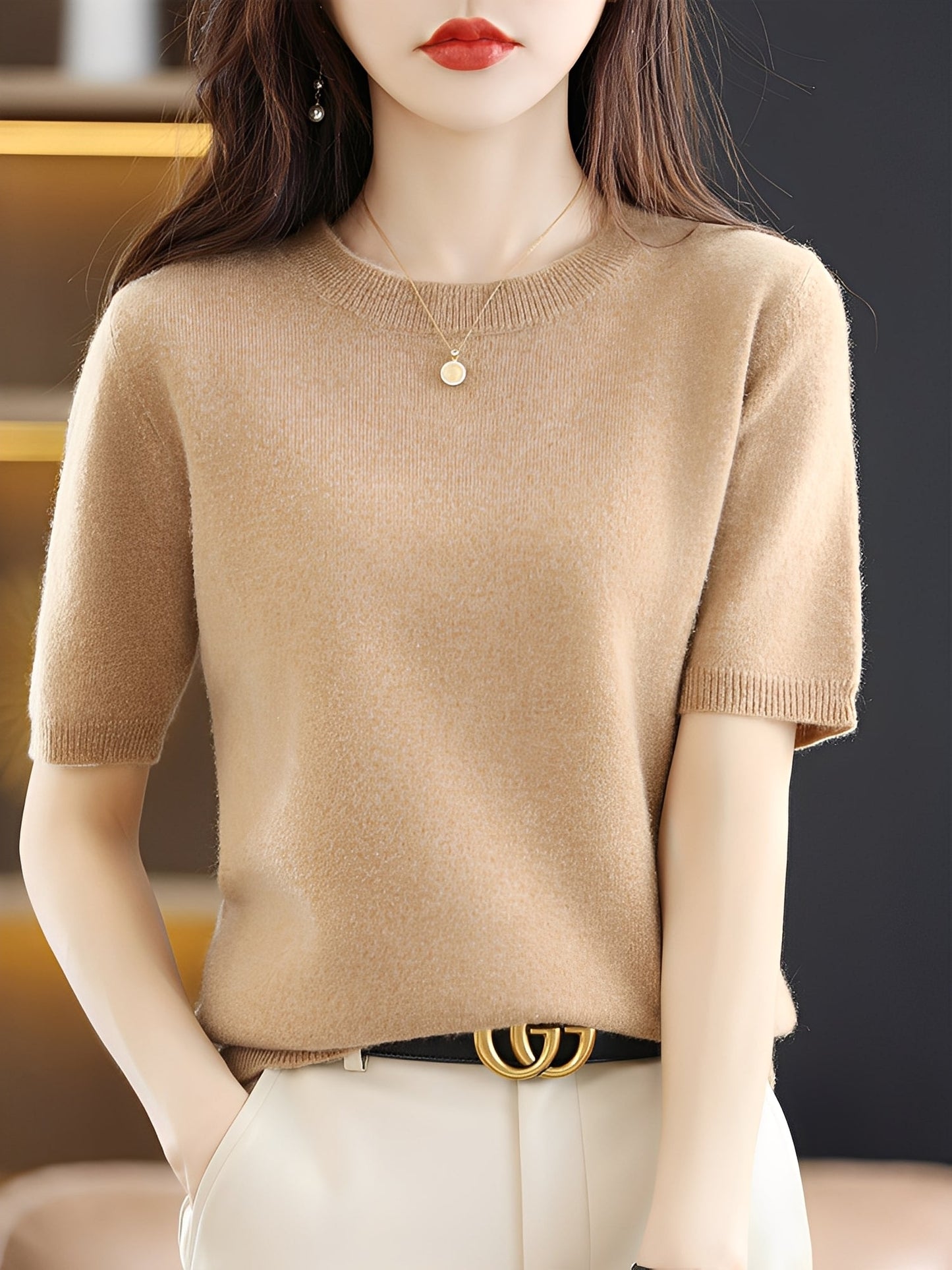 Blandine - short-sleeve pullover for women