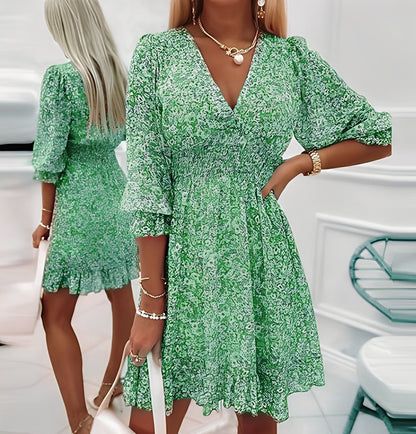 Jeanine - Stylish women's knit dress