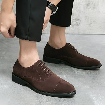 Jackson - Chaussures en daim décontractées et formelles pour hommes