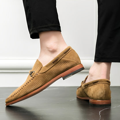 Wesley - Elegante Loafer aus Wildleder für Herren