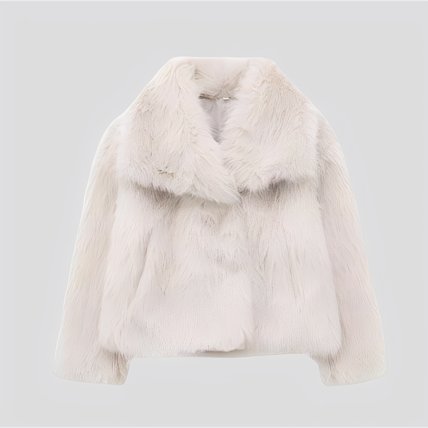 Jennifer - Modern women's jacket made of faux fur