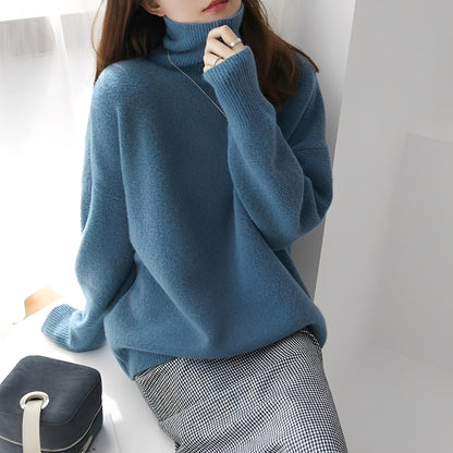Clémentine - Stylish women's turtleneck sweater